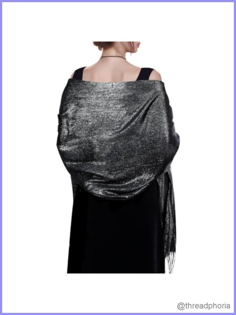 Women's Pashmina Shawl Wrap Large Soft Silky Scarf for Wedding Evening